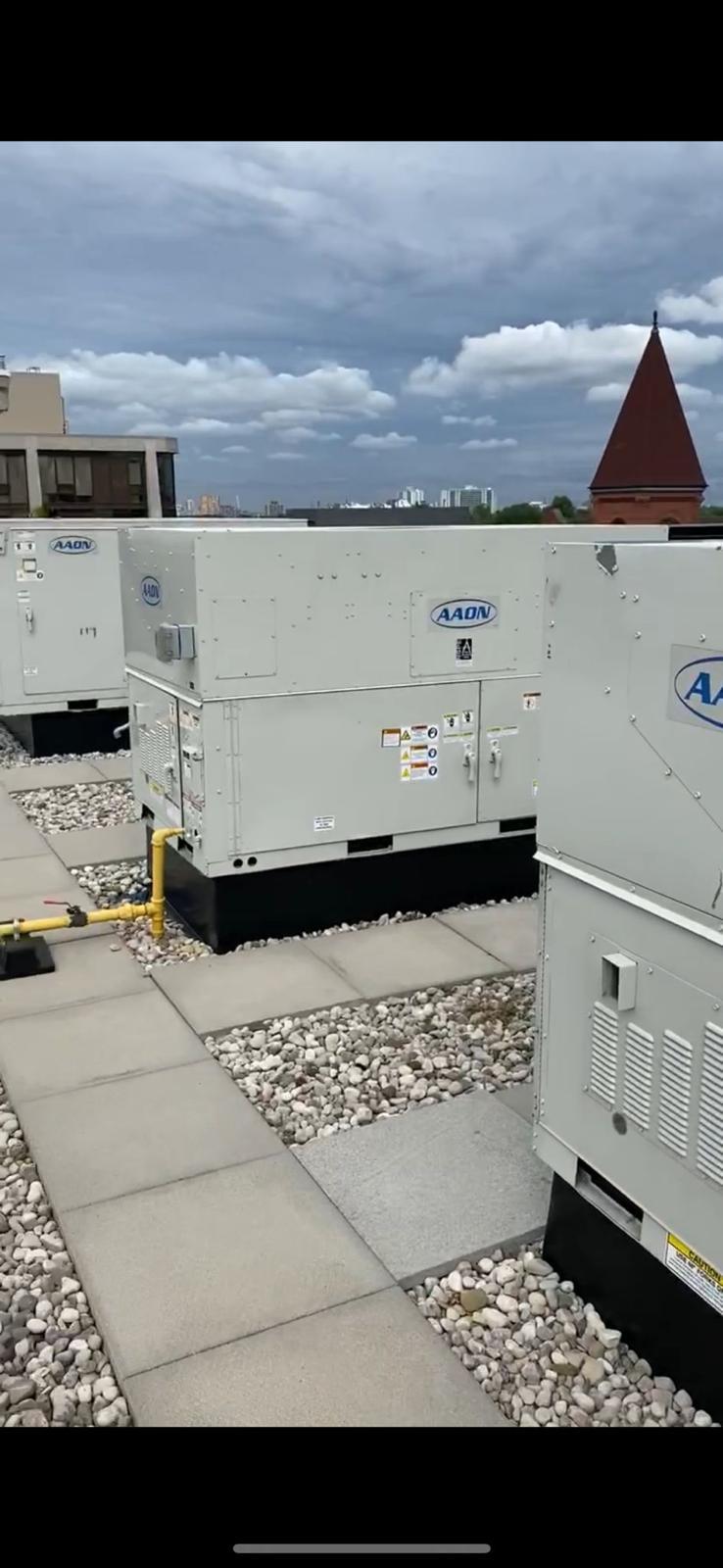 AAON Rooftop HVAC System